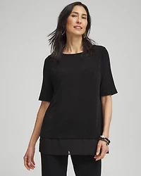 Travelers™ Chiffon Hem Top