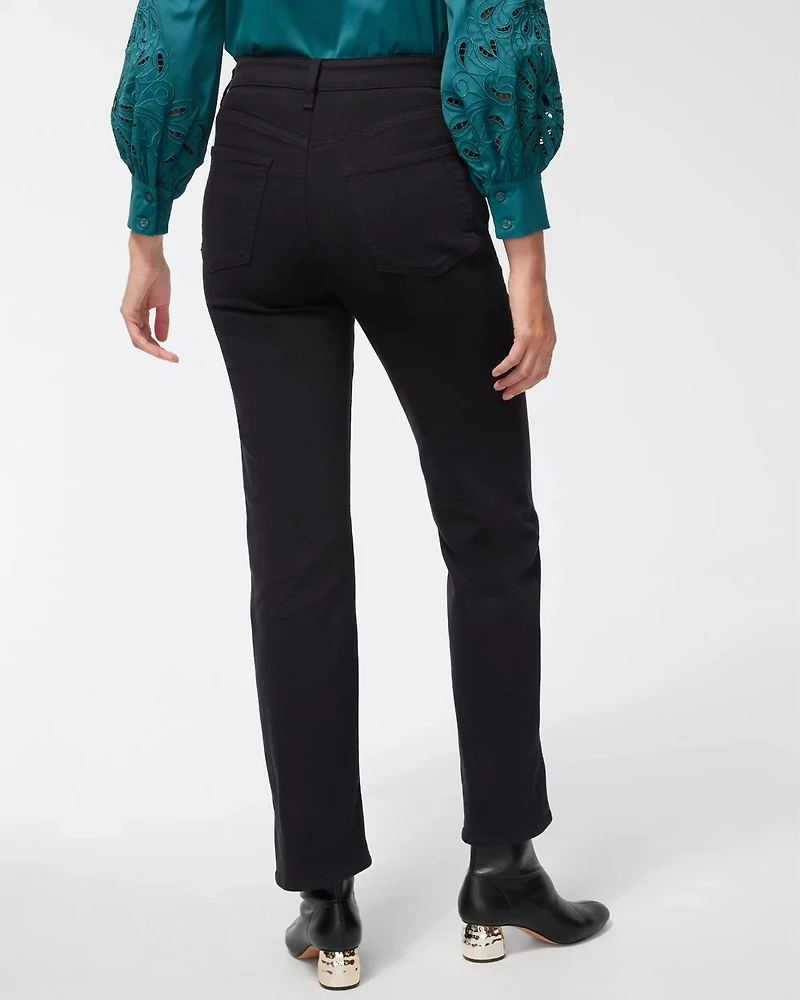 High Rise Straight Leg Jeans