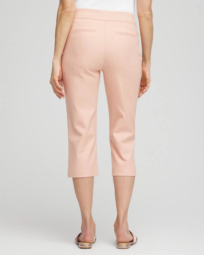 Brigitte™ Cross Dye Capri Pants