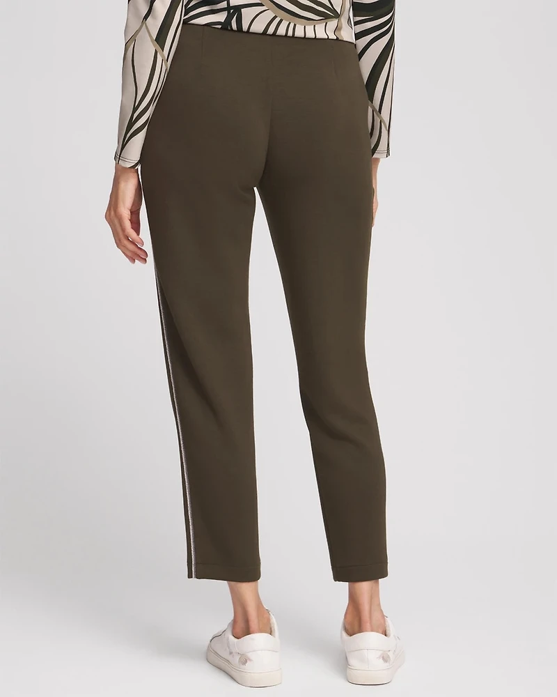 Zenergy® Caviar Bead Scuba Ankle Pants