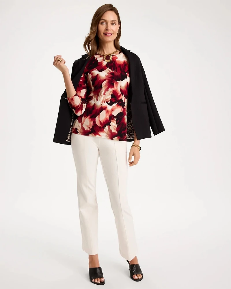 Petal Print Touch of Cool™ Layering Tee