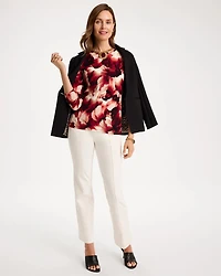 Petal Print Touch of Cool™ Layering Tee