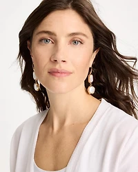 Siren Faux Pearl Drop Earrings