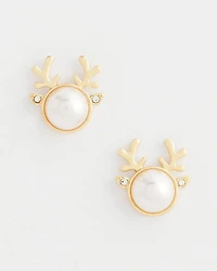 Reindeer Stud Earrings