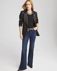 Touch of Cool™ Lace Neck Layering Tee