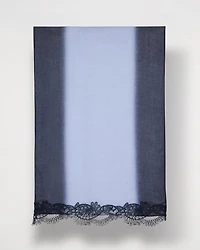 Ombre Lace Oblong Scarf