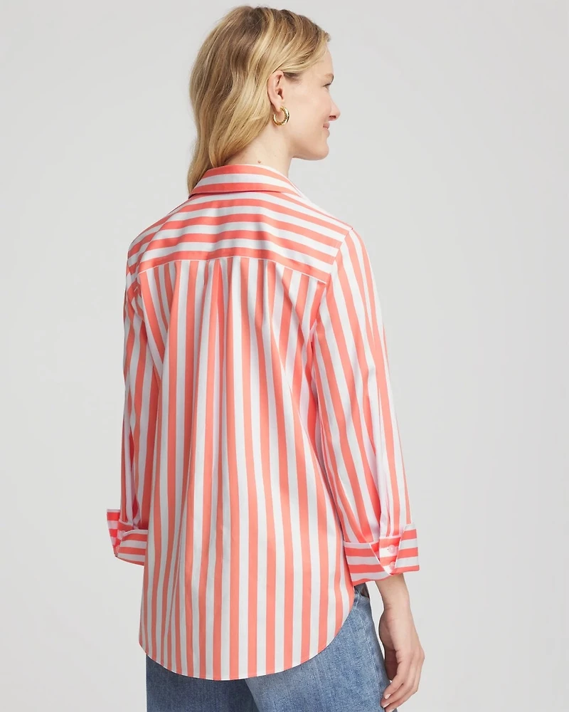 No Iron™ Summer Striped Shirt