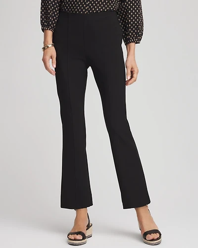 Juliet Soft-Stretch Flared Ankle Pants
