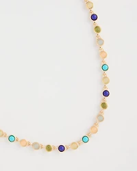 Multi-Color Tennis Necklace