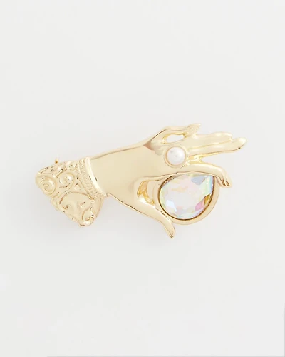 Fortune Teller Gem Brooch