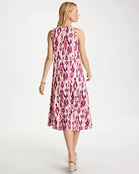 Printed Ponte Knit Tank Dress