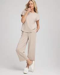 Zenergy® Embellished Short-Sleeve Top