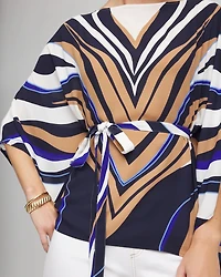 Voyage Belted Poncho