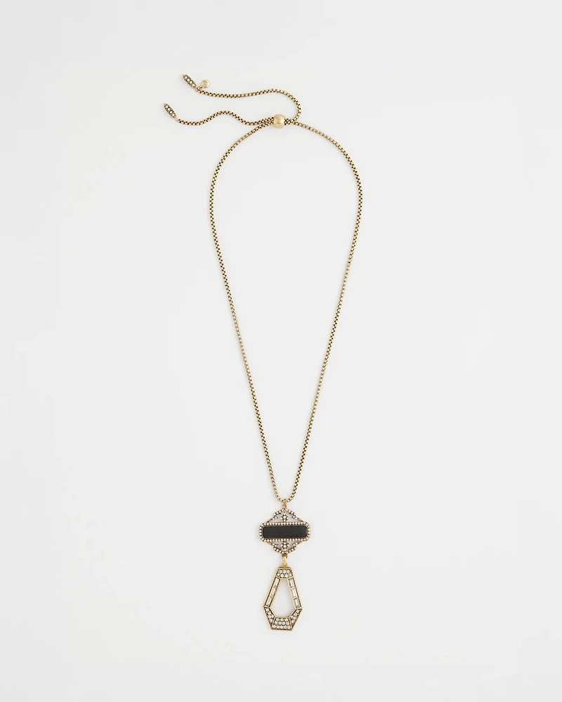 Adjustable Amulet Pendant Necklace