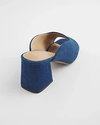 Denim Modern Heels