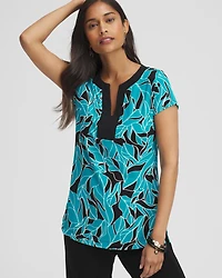 Travelers™ Leaves Cap Sleeve Kurta