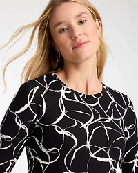 Printed Touch of Cool™ Layering Tee