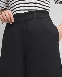 Linen Culotte Pants