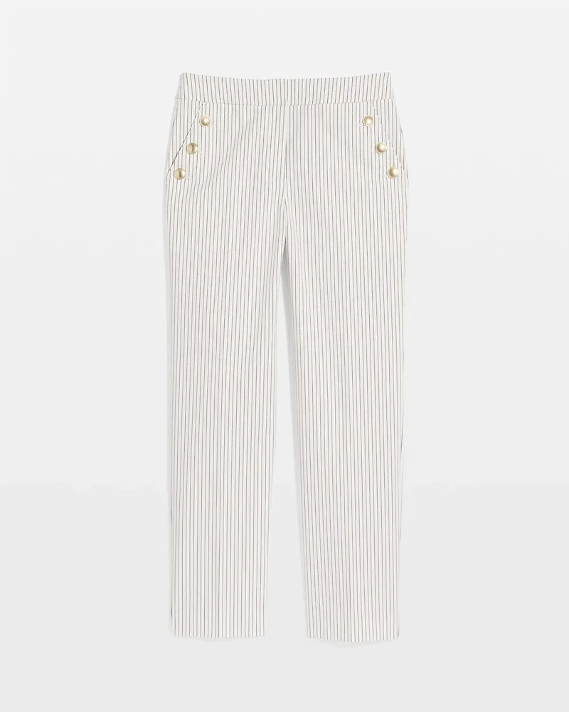 Emme Striped Sailor Straight Crops