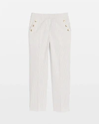 Emme Striped Sailor Straight Crops