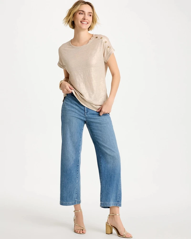 Straight Crop Trouser Jeans