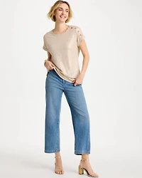 Straight Crop Trouser Jeans