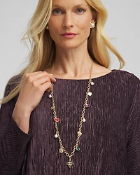 Adjustable Charm Necklace