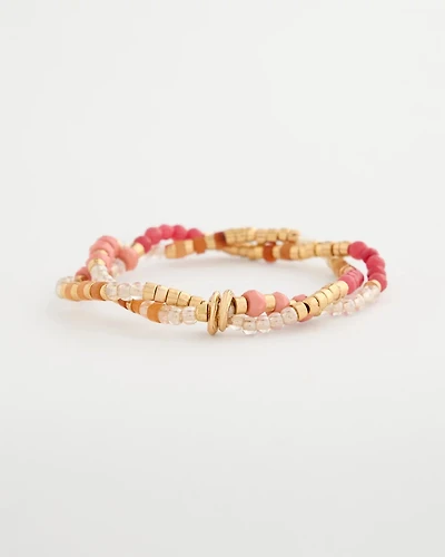 Aventurine Jade Stone Stretch Bracelet