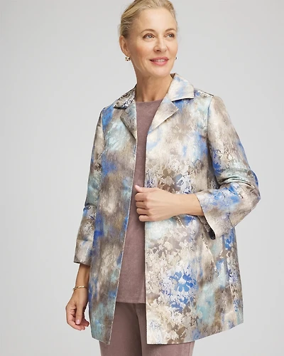 Travelers™ Collection Watercolor Jacquard Jacket