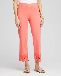 Brigitte™ Cutout Pull-On Cropped Pants