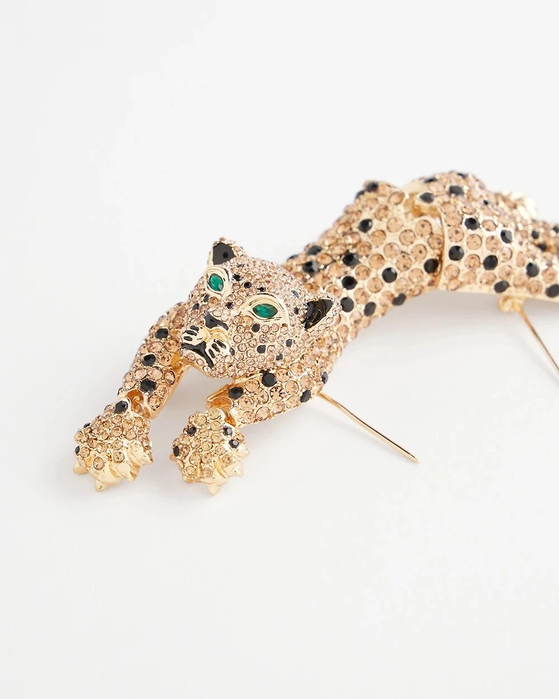 Jaguar Brooch