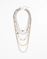 Mixed Metal Convertible Necklace