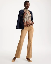 Ella Mockneck Paisley Sweater