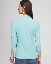 Touch of Cool™ 3/4 Sleeve Tee