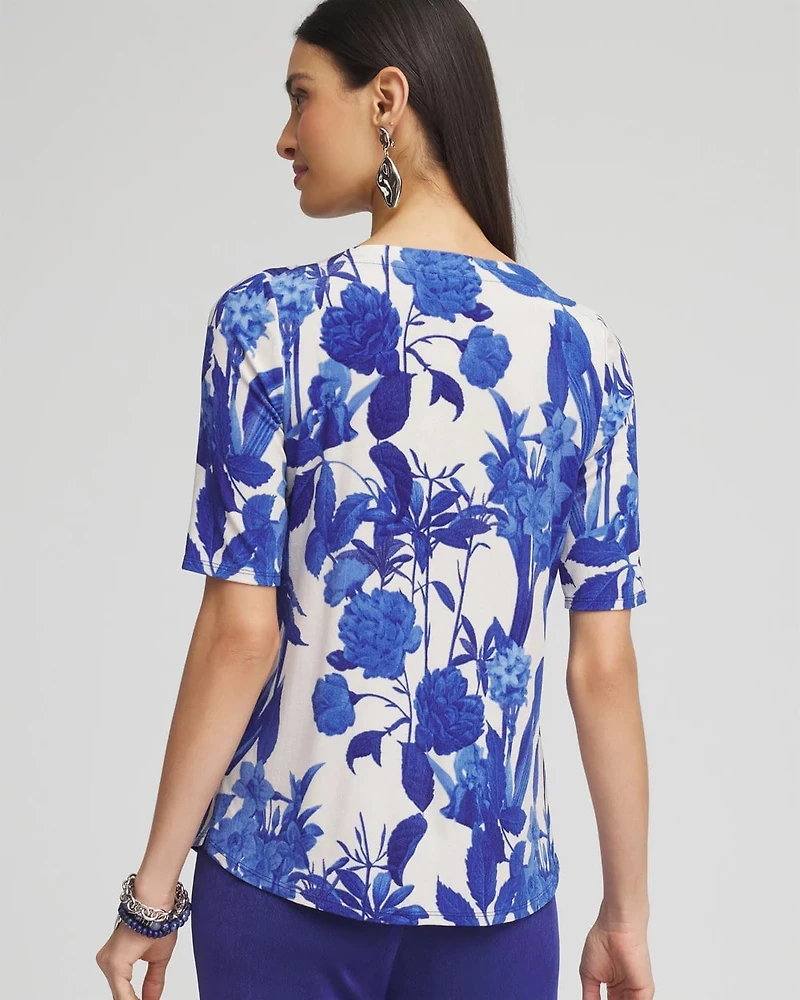 Travelers™ Wildflower Elbow-Sleeved Top