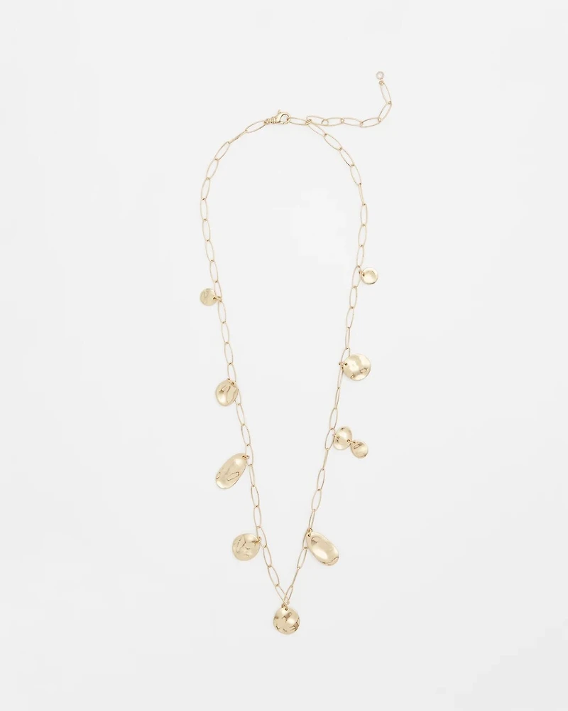 Chico's Originals Nomadic Charms Single Strand Necklace