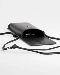 Leather Cross Body Phone Holder Bag