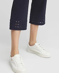 Zenergy® UPF Embroidered Eyelet Crops