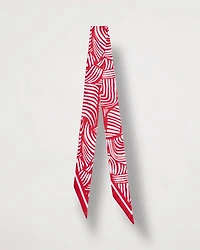 Printed Skinny Scarf