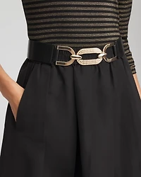 Embellished Stretch Trouser Belt
