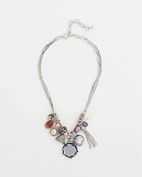 Short Aurora Charm Necklace