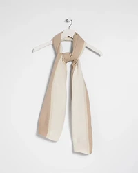 Ombre Pleated Oblong Scarf