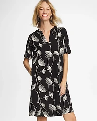 Embroidered Ginkgo Bonnie Dress