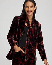 Velvet Rose Skinny Scarf