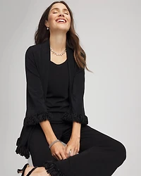 Travelers™ Collection Fringe Hem Jacket