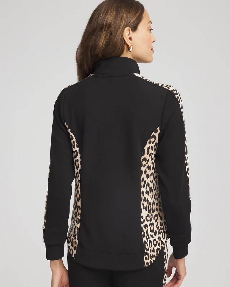 Zenergy® Scuba Mockneck Zip-Front Jacket