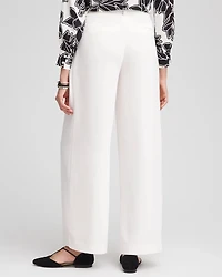 Crepe Pleated Relaxed Pants