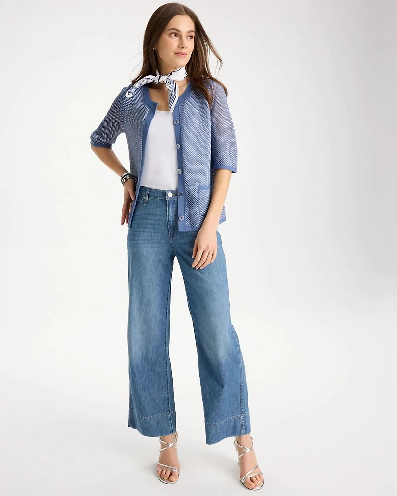 Mesh Lady Jacket Cardigan