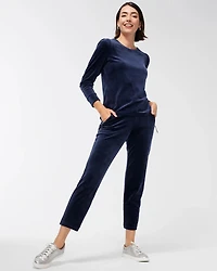 Zenergy® Velour Zip Pocket Pants