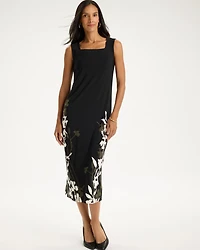 Travelers™ Knit Printed Midi Dress